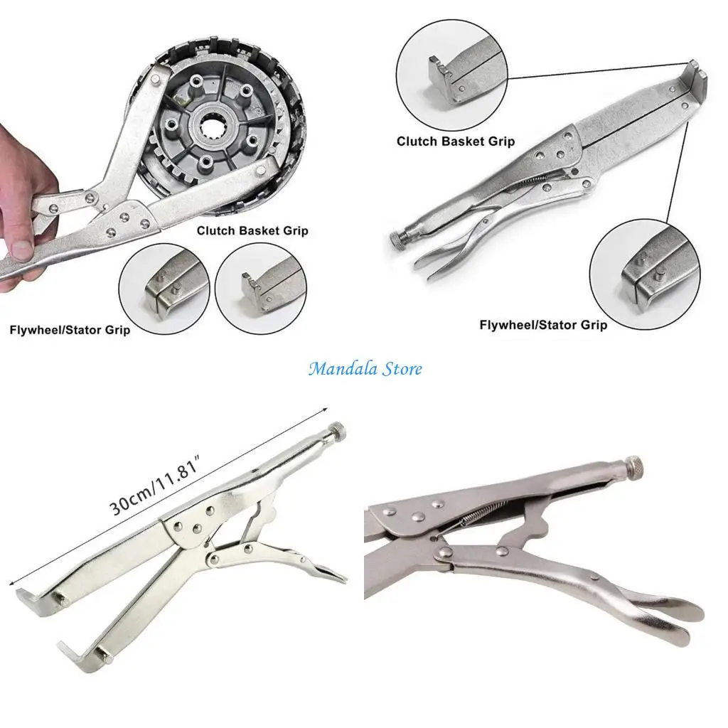 

U2JC Motorcycle Tools Kits Clutch Holding Tool Motorcycle Atv Utv Quad Dirt Bike