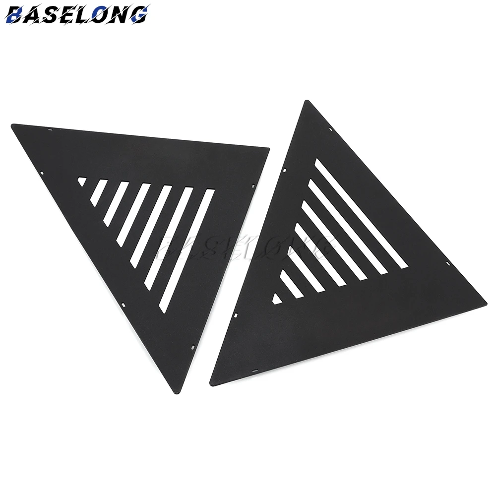 Motorcycle Radiator Mesh Engine Injector Guard Badge Cover Scrambler Side Cowl Fairing For BMW K75 K100 K 100 Cafe Racer K1100