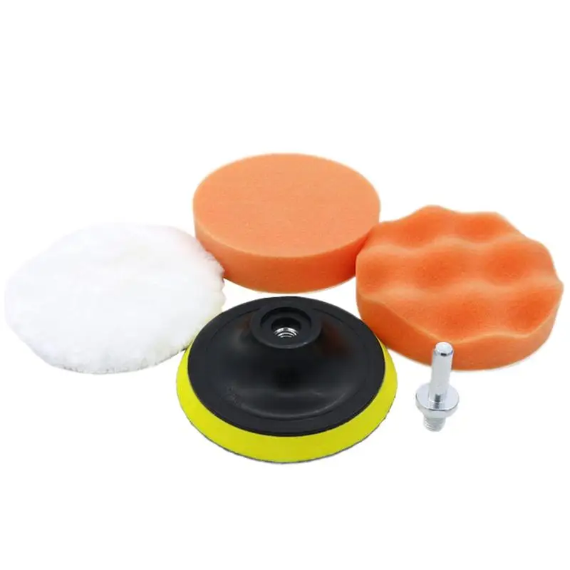 

5PCS Car Wax Applicator Pads Soft Sponge Applicators Foam Wax Buffing Detail 4inch Pads Polishing Cleaning Cars Reusable Wax