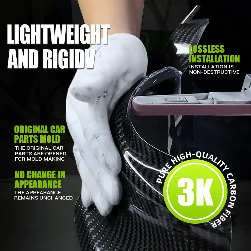 مناسبة لـ 20-25 موديلًا من ملحقات تعديل غلاف الدراجة النارية Kawasaki Zx4Rr Zx4R Zx25R، هدية كربون 100% للسيارة بالكامل، لوحات جانبية من الكربون الجاف، واقي الطين المدخول