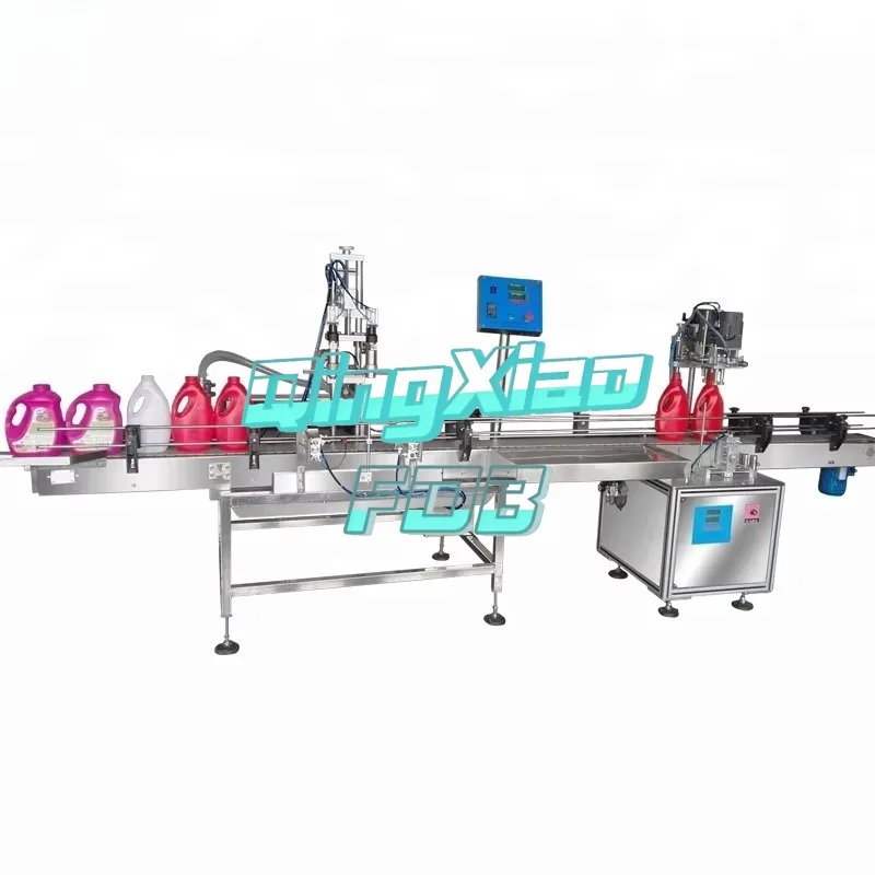 Automatic Liquid Filling Machine Bottled Water Filling Equipment Multi FOB Straight  Line Universal Paste Liquid Filling Machine