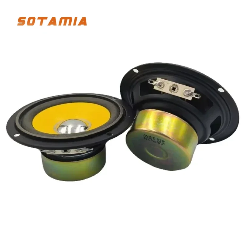 SOTAMIA 2Pcs 3 Inch Home Theater Hifi Music Loudspeaker Driver Full Range Speakers 4 8 Ohm 15W DIY Power Amplifier Speaker Audio