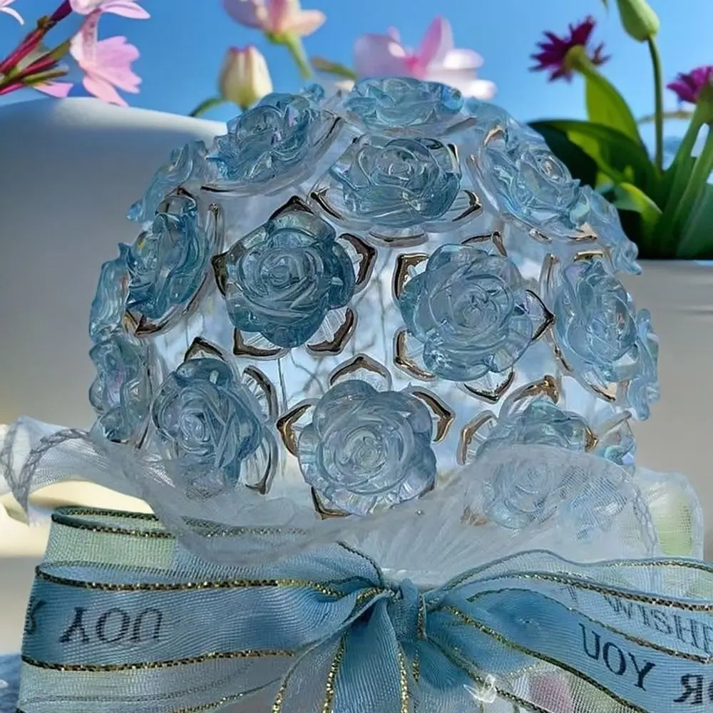 

Romantic Handmade Flower DIY Night Lights DIY Lamps Handmade Flower Bouquet Light Flower Bouquet Bedroom Decoration Light