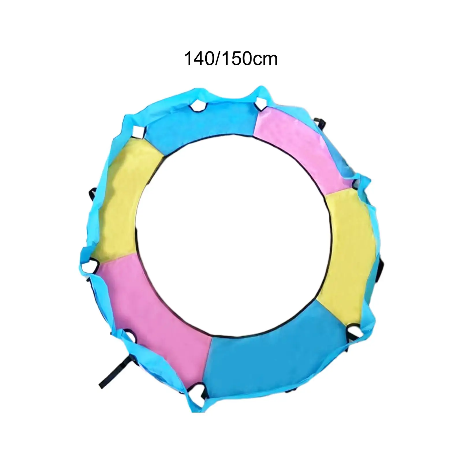 Trampoline Spring Cover with Holes for Pole Mat Trampoline Accessory Trampoline Pad Jumping Bed Cover Trampoline Surround Pad