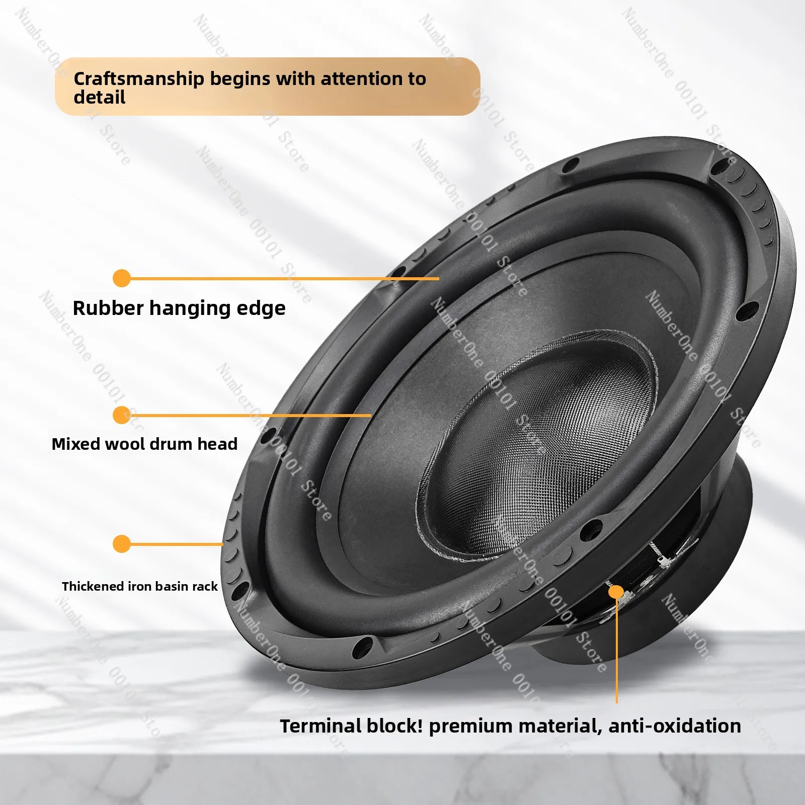 Factory direct audio speakers, subwoofers, active crossovers, and ultra-heavy bass upgrade speakers for modification