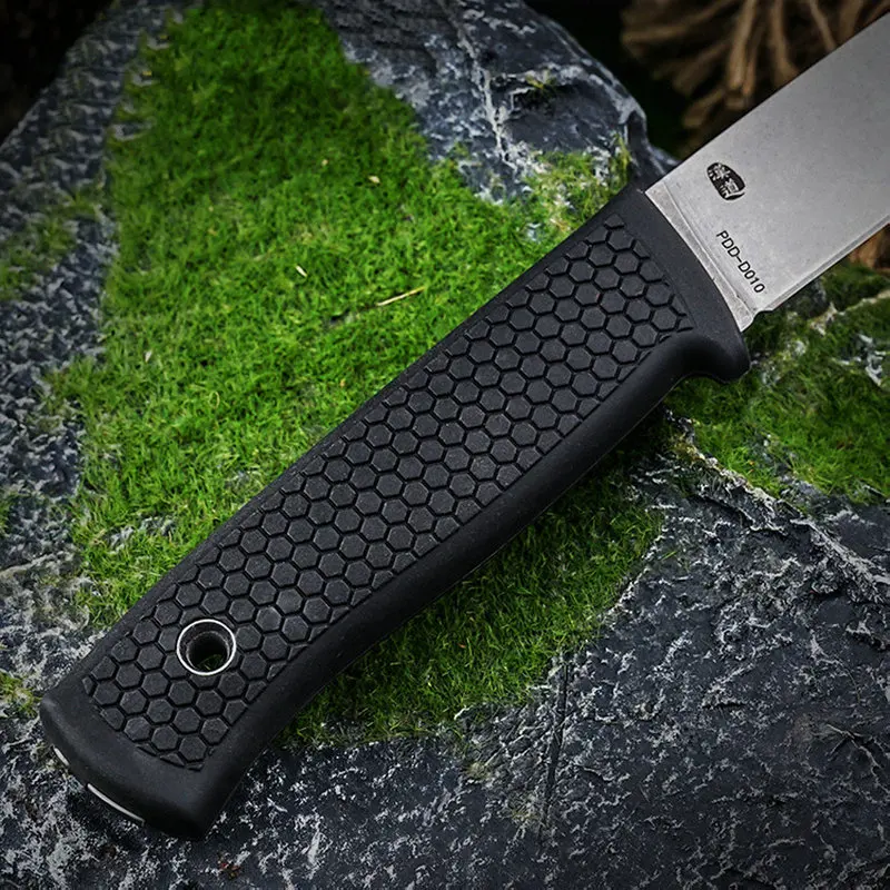 HX Outdoors Camping Knives Survival Premium Knife Hunting Knife 5cr15mov Steel 58Hrc ,Cool Camping Gear With Sheath Dropshipping