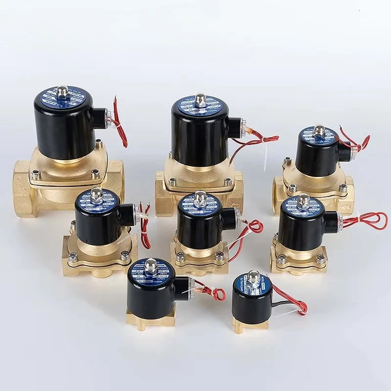 

Voltage AC220V Volt DC24V Normally Closed Brass Solenoid Water Valve Water Vapor Normally Closed Temperature Oil Valve