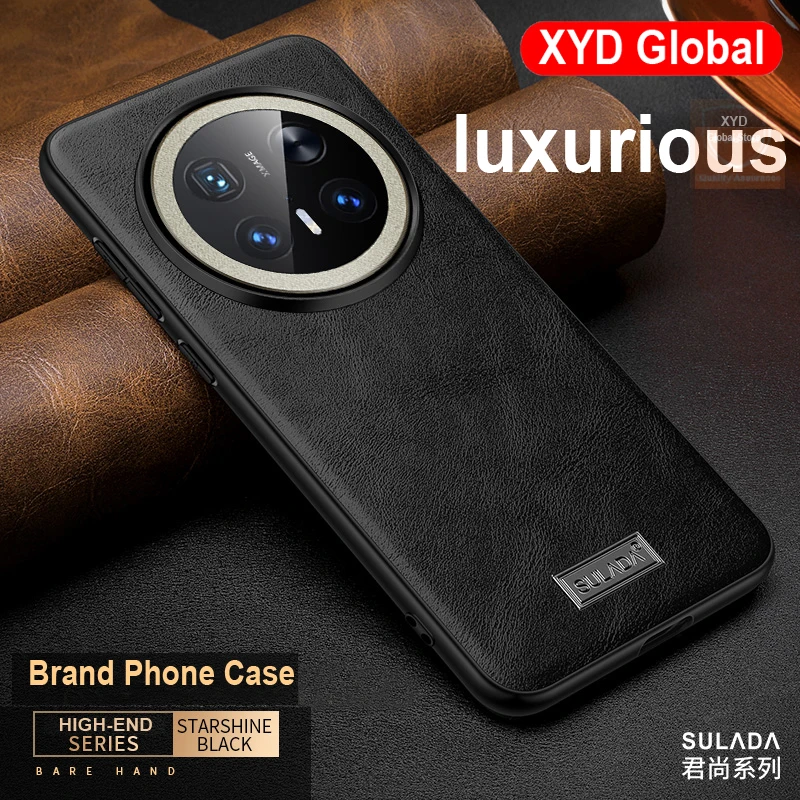 

High end Brand For Huawei Mate 70 Pro Case Genuine Leather Phone Case For Huawei Mate 70 Pro Mate70 Plus Cover Bumper Shell Skin