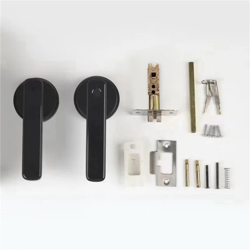 A52T 2X Smart Fingerprint Door Lock Password Electronic Lock Unlock Entry Door Knobs Lock For Bedroom Home Hotel Apartment