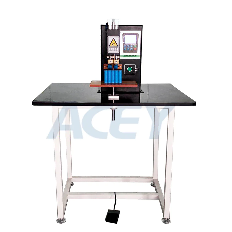 Cylindrical  Packs Pneumatic  Spot Welding Machine for 18650 26650 32650