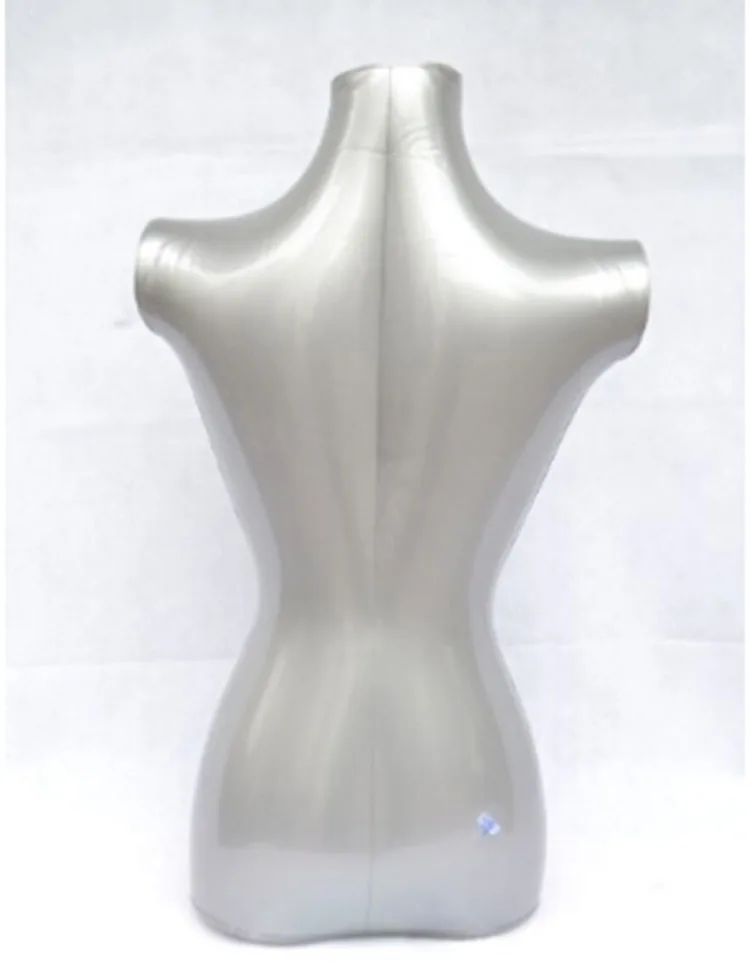 Inflatable Female Cloth Art Mannequin, Body Sewing Model, Inflation Display, Upper, M00008, 66cm