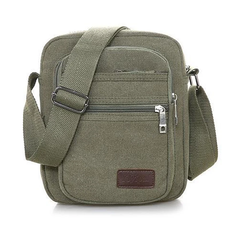 حقيبة شحن قماشية، حقيبة أدوات، حقيبة قماش صغيرة، حقيبة كروس، حقيبة كاجوال متعددة الطبقات