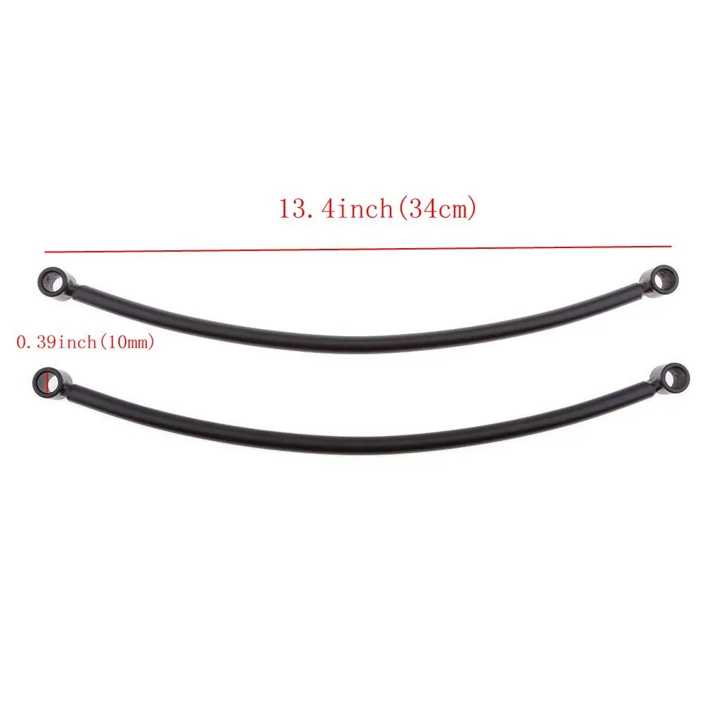 Pair Rear Fender Rail Support Bracket Mount Holder for Harley Cruiser Cafe Bobber