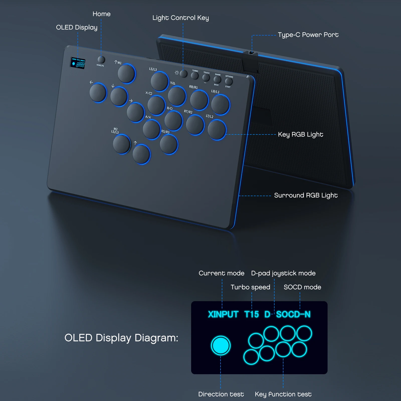 controller-arcade-all-button-con-illuminazione-rgb-gamerfinger-funzioni-turbo-e-hot-swap-per-pc-playstation-3-4-steam