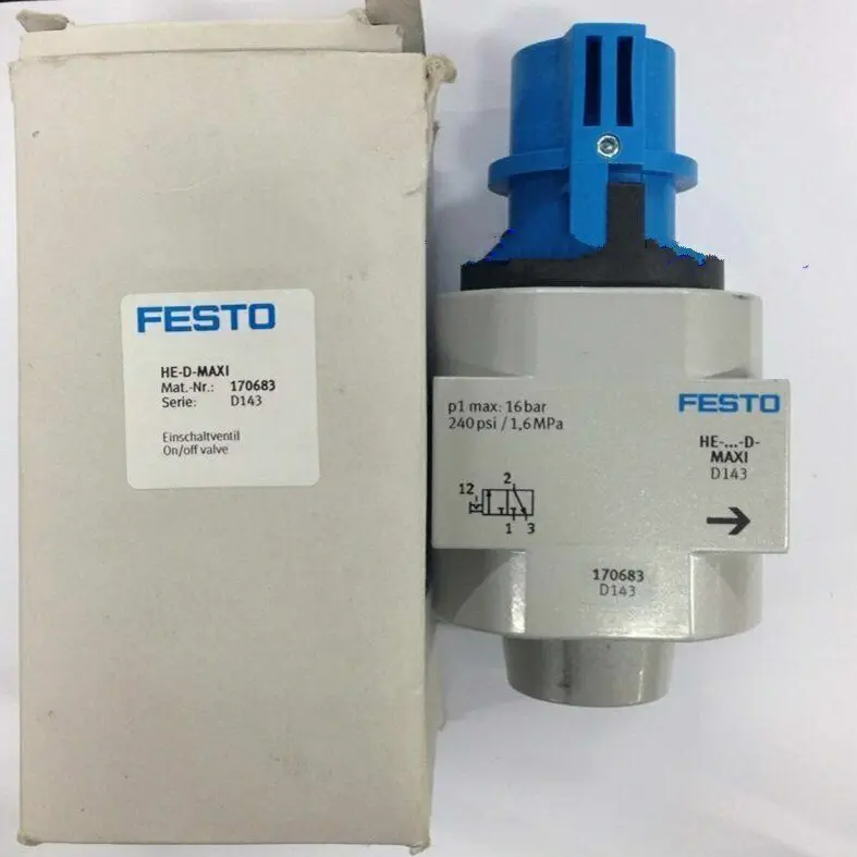 

Festo HE-D-MAXI 170683 Valve New One Free Shipping HEDMAXI