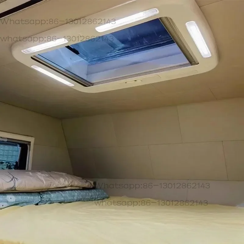 Camper Modified Sunroof Automatic Closing Electric Sunroof in Rainy Days
