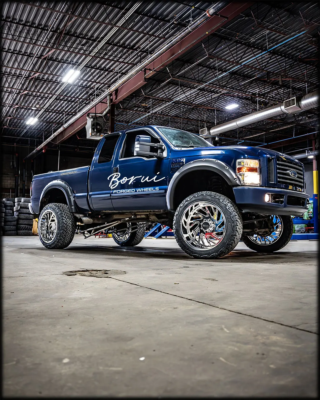 Borui Forged Truck Wheel 20-30 Inch Polished Aluminum Alloy Forged Rim New Off-road Hub For GMC Sierra For Denali Ultimate AT4X