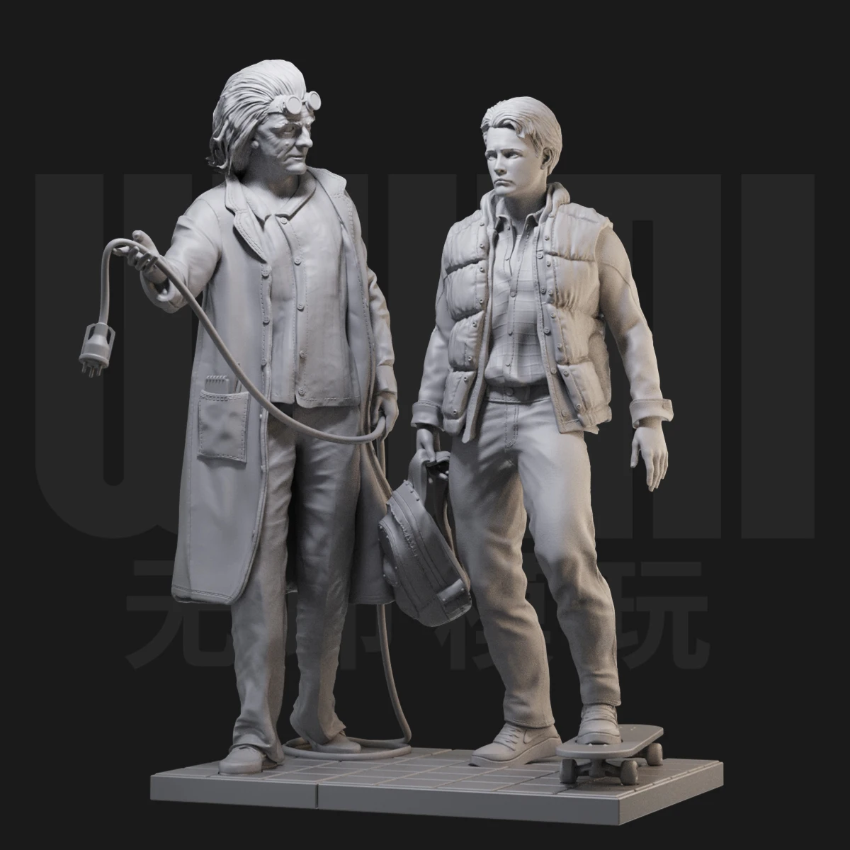 

1/24 GK 3035 Белая модель фигурки Модель солдата с 3D-печатью