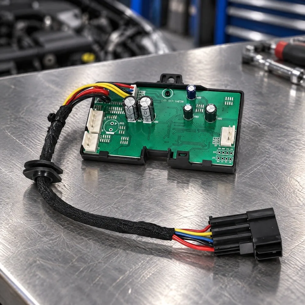 1-5KW Diesel For Parking Heater Control Board Motherboard for 12V 24V for Air Heating Systems with 7-Wire Interface and LCD
