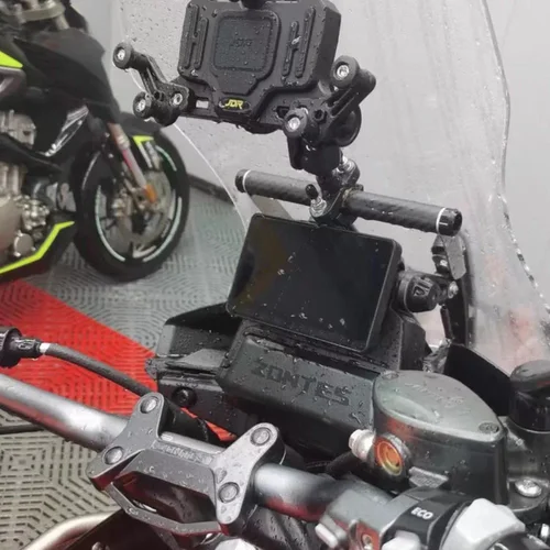Imagen 2 del producto Soporte de navegación para motocicleta Zontes 310T 350T 310T1 310T2 ZT 310T, placa GPS de navegación, soporte para teléfono inteligente