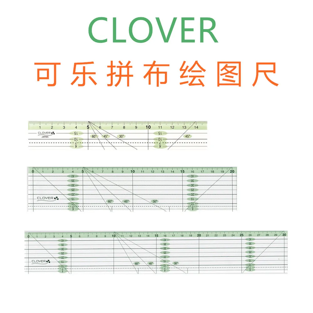 透明線定規日本、日本、日本輸入色、57-925/930