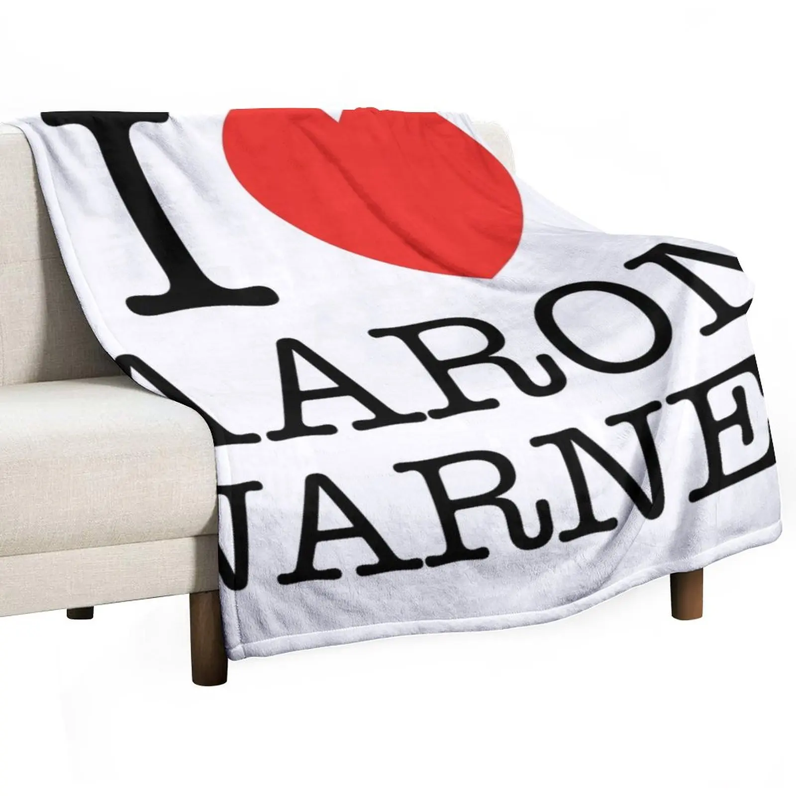 I heart aaron warner Throw Blanket Sofa Furrys Beautifuls Decorative Throw Bed covers Baby Blankets