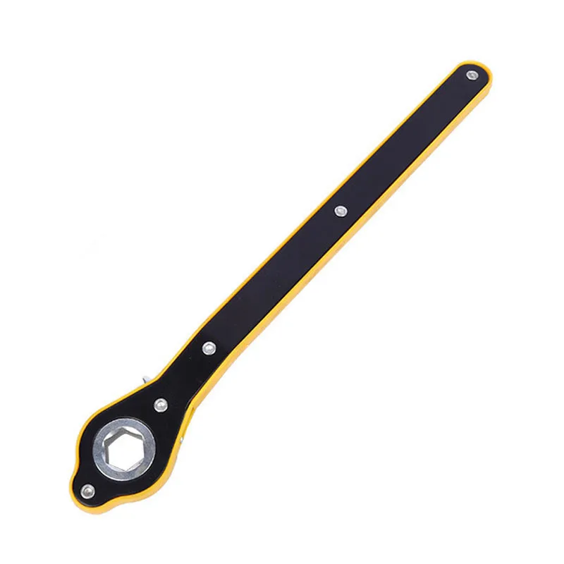 Automotive Labor-Saving Long Handle Jack Ratchet Wrench Automotive Key Tire Suspension Ear Wrench Automotive Maintenance Tool