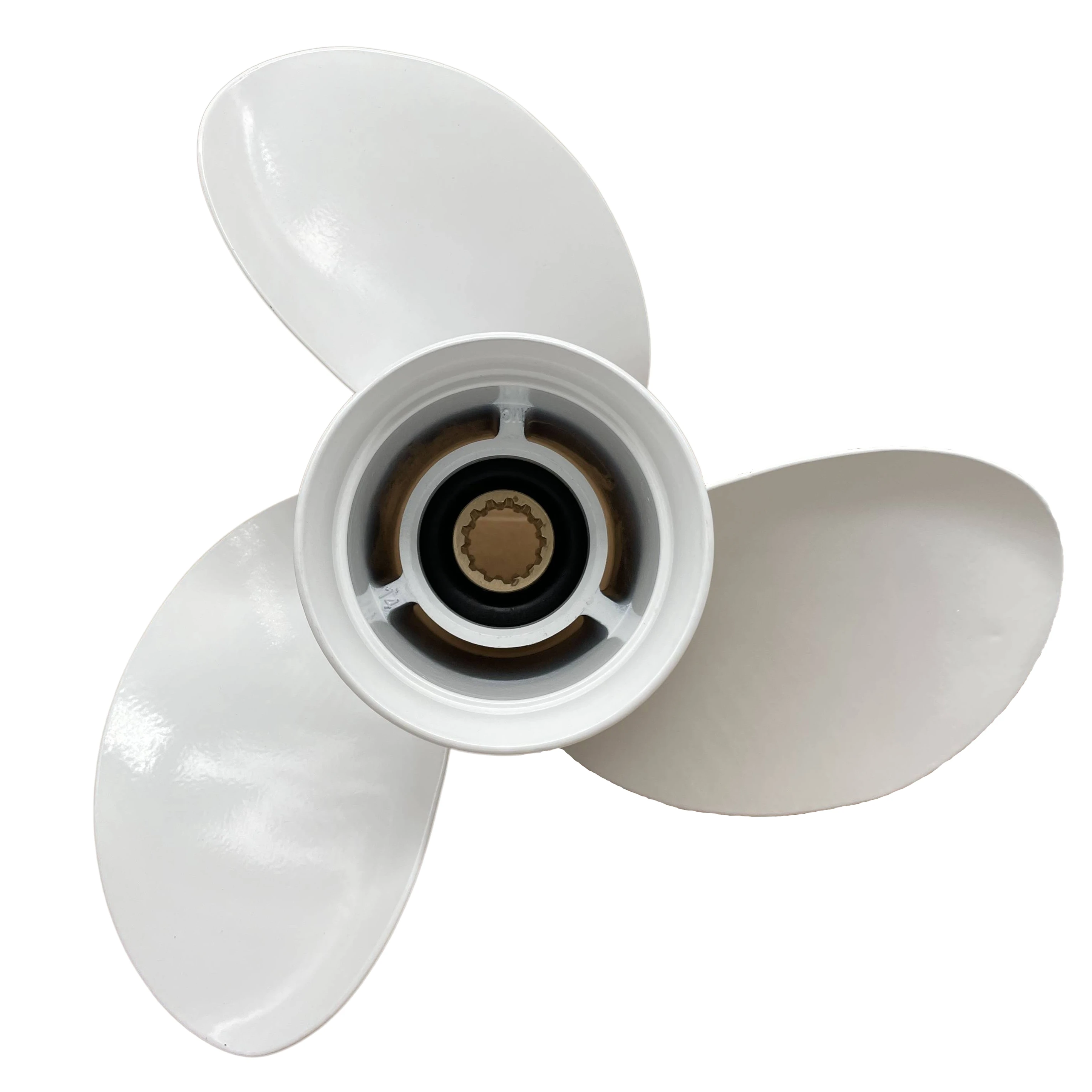 

Boat propeller suit for Yamaha 10 3/8X14 aluminum prop 40-55HP 3 blade 13 tooth RH