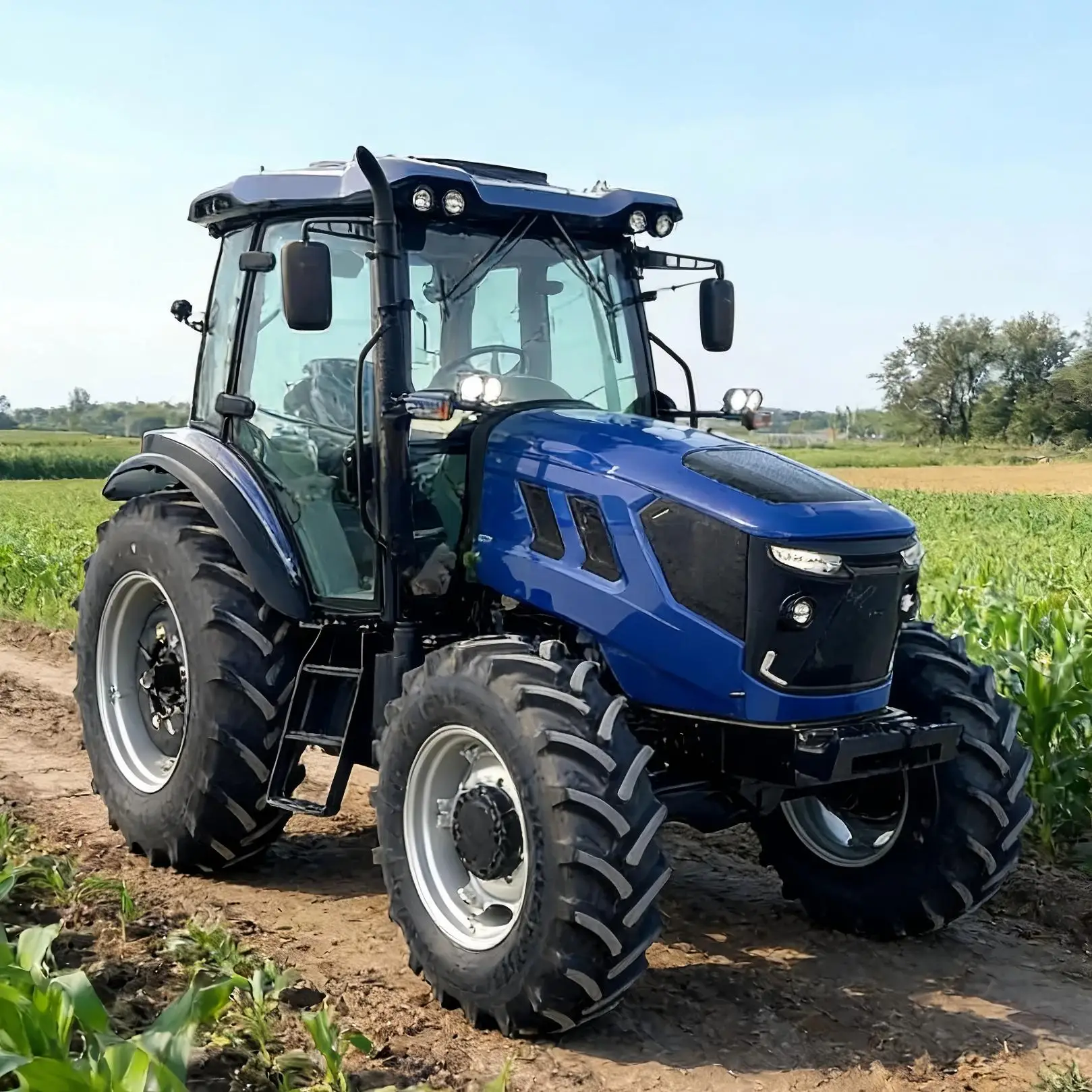 50-70 HP Agricultural Crawler Tractor 4WD Farm Agricultural Tractor With Air Condition Cabin Large Tractors For Agriculture Work