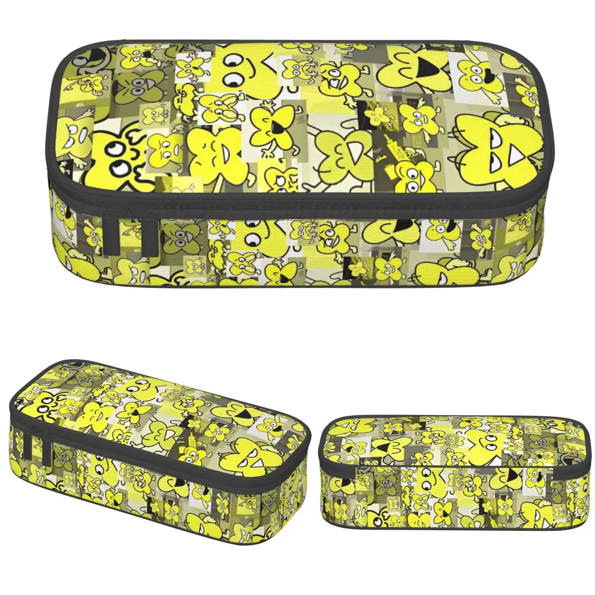 

Bfdi Cartoon Pencil Cases Pen Holder Makeup Bags Girl Boy Large Storage Office Cosmetic Pencilcases