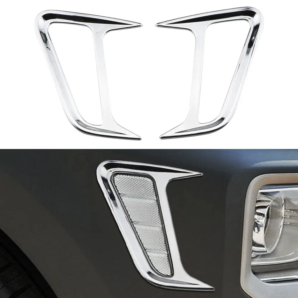 

For Hyundai Kona Kauai 2017 2018 2019 2020 Side Turn Light Lamp Frame Decoration Sticker Trim Cover Accessories
