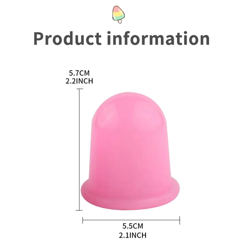 マッサージカップ、シリコンカッピングデバイス、家庭用ポータブルボディマッサージツール、カッピング真空カップ、手と足に適しています