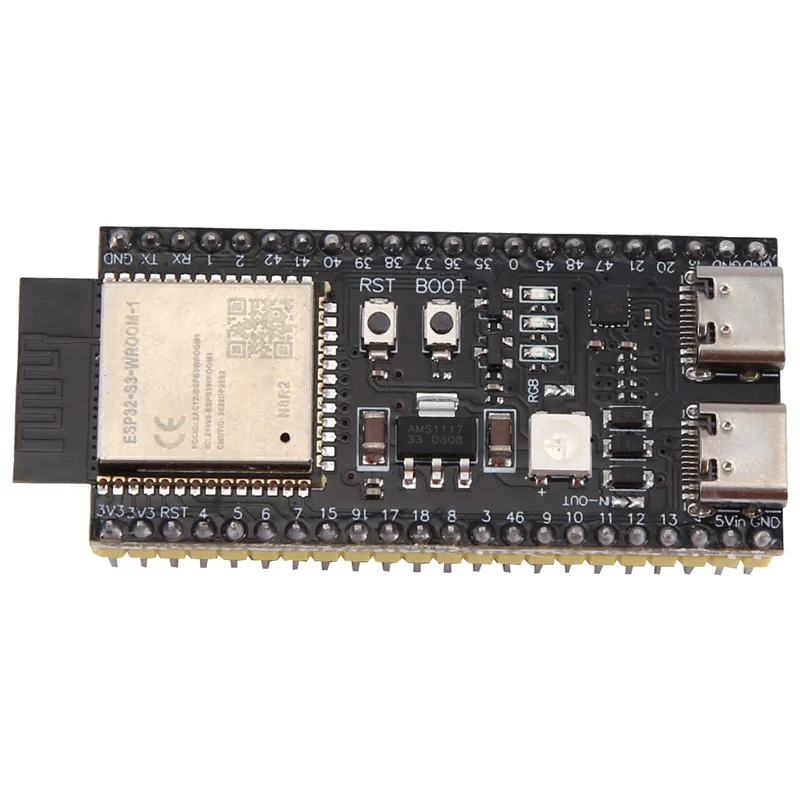 

ABXF-2X ESP32-S3 N16R8 Development Board Devkitc-1 WROOM-1 WIFI Bluetooth Development Board Welding