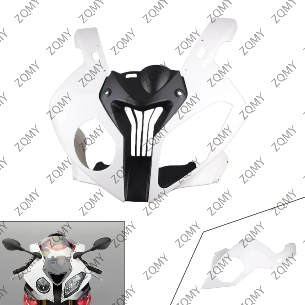 

Unpainted Injection Mold ABS Motorcycle Front Upper Nose Fairing Cowl For BMW S1000RR 2010 2011 2012 / S 1000 RR 10 11 12