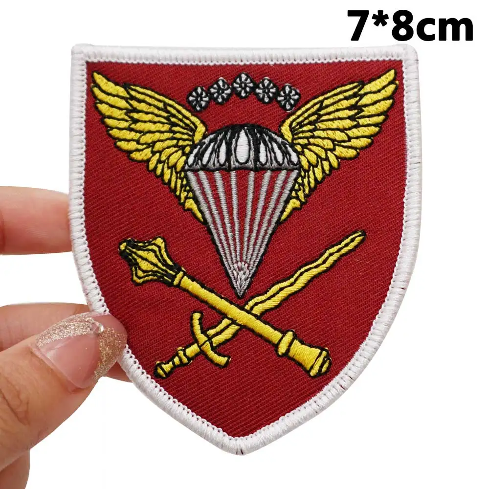 Ukra Tactical Embroidery Patches for Backpacks and Clothing military Accessories with Hook backing or iron back