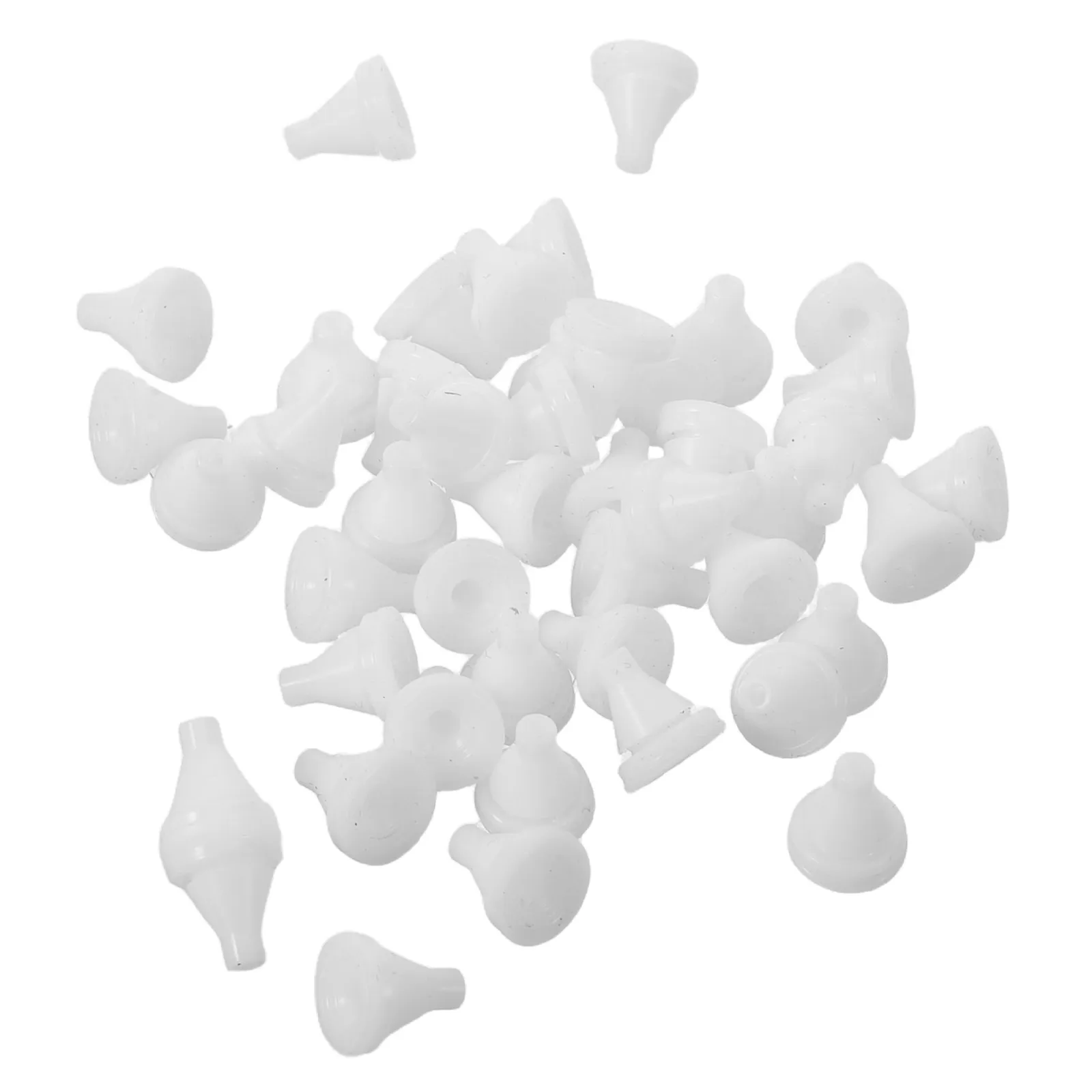 

50Pcs Silicone Shower Head Nozzles Replacement 4Mm Anti-Clogging Spray Parts High Temperature Resistant Shower Head Nozzle
