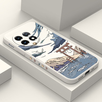 Snowy Gate Phone Case For Oneplus 13 13R 12 12R 11 11R 10 10R 10T 9R 9RT 9 8T 8 7 7T Pro 5G Liquid Silicone Cover