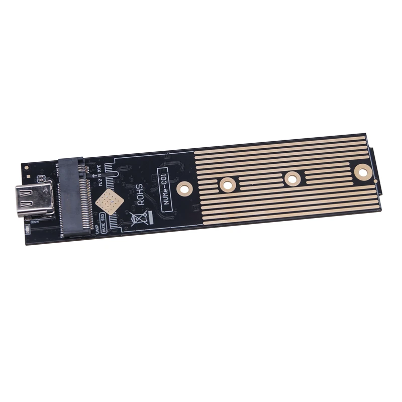 M.2 to USB 3.0 TYPE C Riser Board Converter Adapter NGFF B+M Key 6Gbps M.2 NVME M Key 10Gbps Card for 2230 2240 2260 2280 M2 SSD