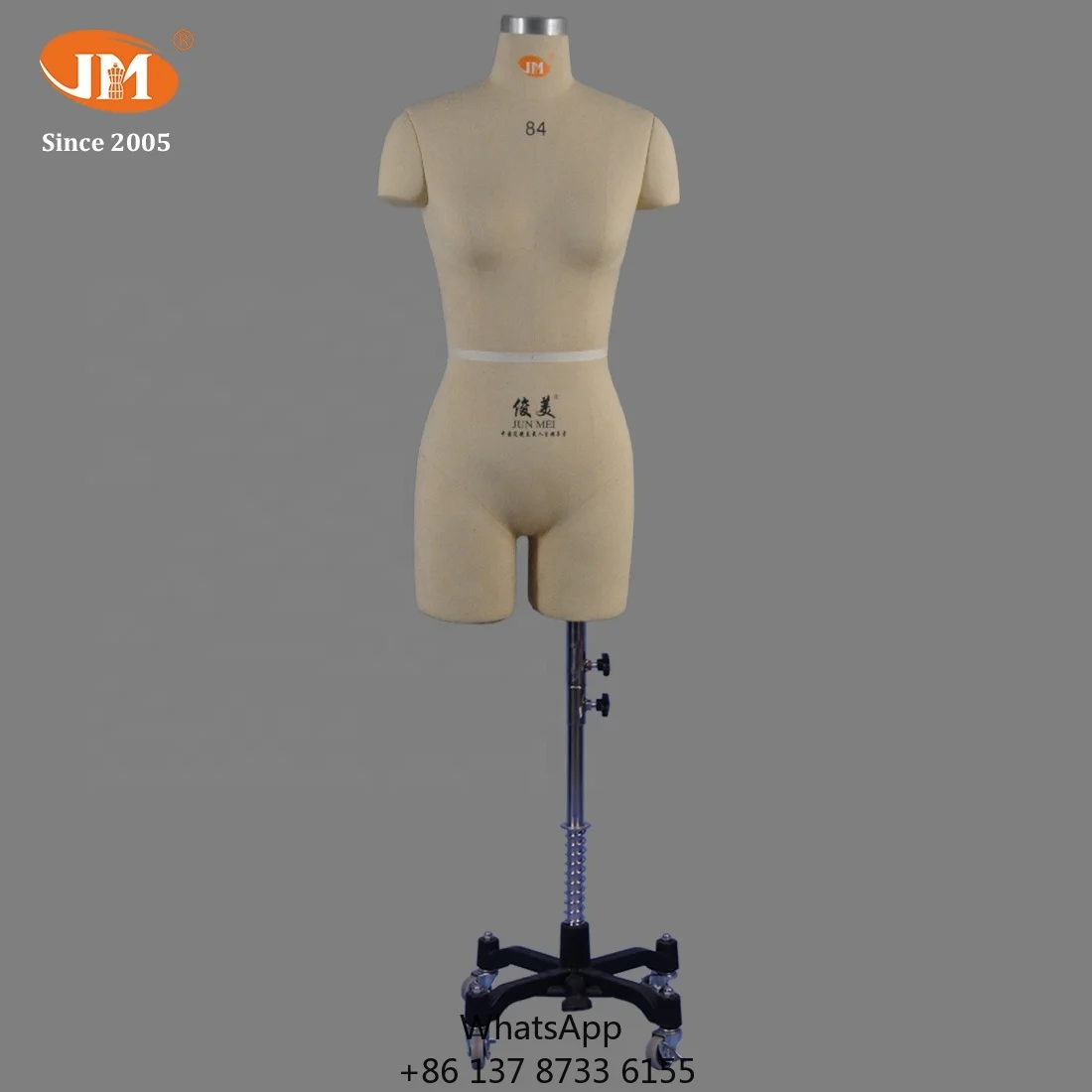 2016Professional Women's Half-Body Dress Form Mannequin Fiberglass Upper-Body Bust Standing Pose Tailoring Custom Made