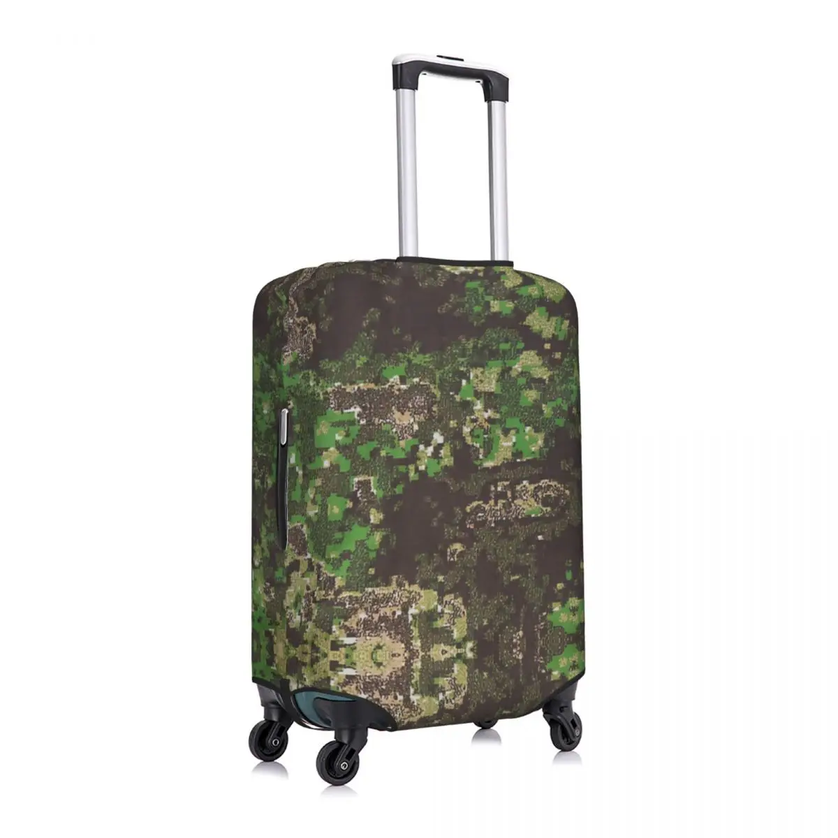 Greenzone Camo sarung koper, sarung koper militer Woodland Army pelindung debu elastis tahan air