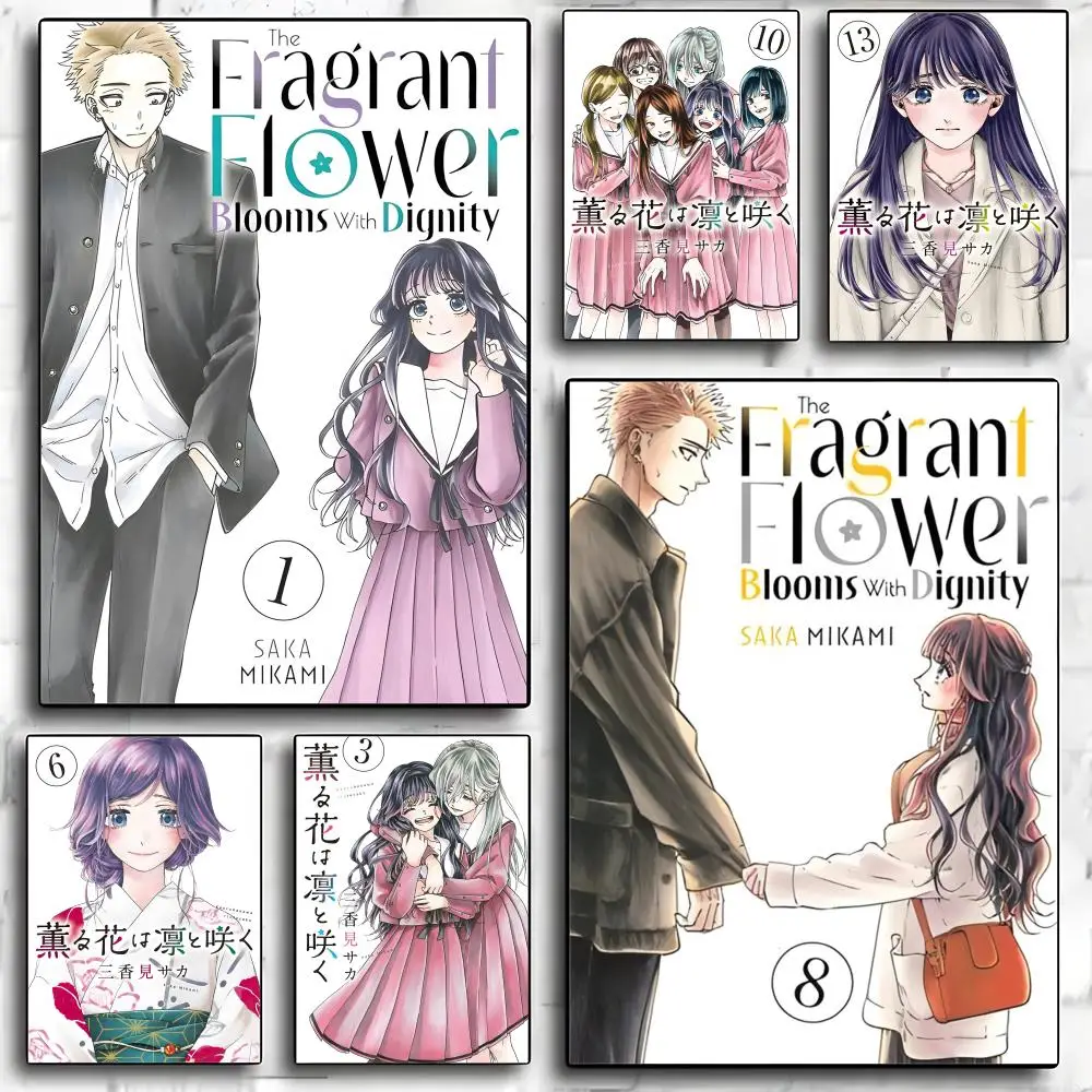 The F-fragrant Flower Blooms With Dignity Poster Modern PP P