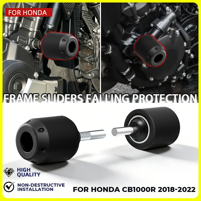 CB1000R Frame Sliders Crash CB1000R Neo Sports Cafe 2018-2020 Mushrooms Falling Protection Crash Pad Accesorios