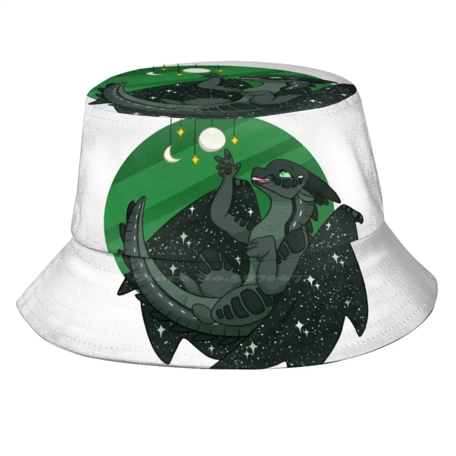 Moonwatcher Sun Cap Fisherman Hat Bucket Hats Wings Of Fire Wof Moonwatcher Nightwings Dragons Tui Sutherland Cyprus