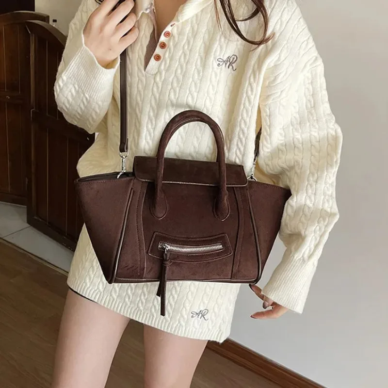 

Роскошная матовая сумка-тоут для женщин - вместительная сумка, универсальная сумка через плечо и на пояс, дизайнерский стиль премиум-класса