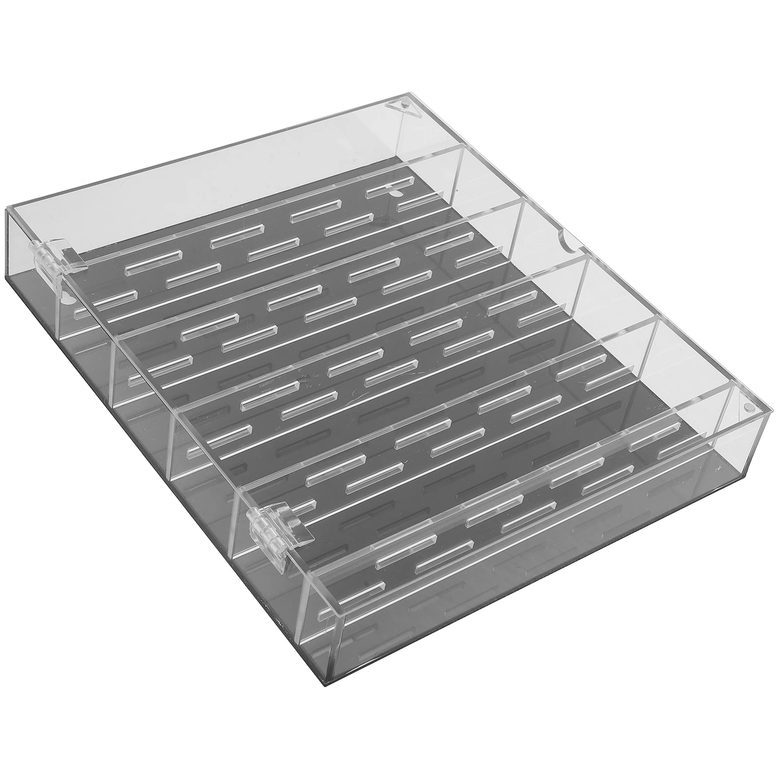 Acrylic Collection Box Coin Holders Display Case for Coins Challenge Badge Medal Clear Material Compact Storage Solution