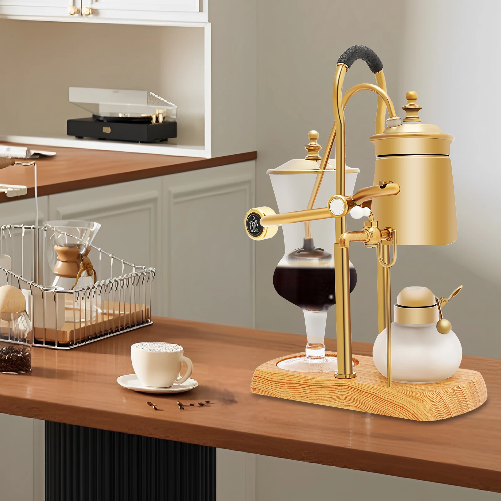 400ml Gold Belgium Royal Famil - Vintage Coffee Equipment ulasan dan harga