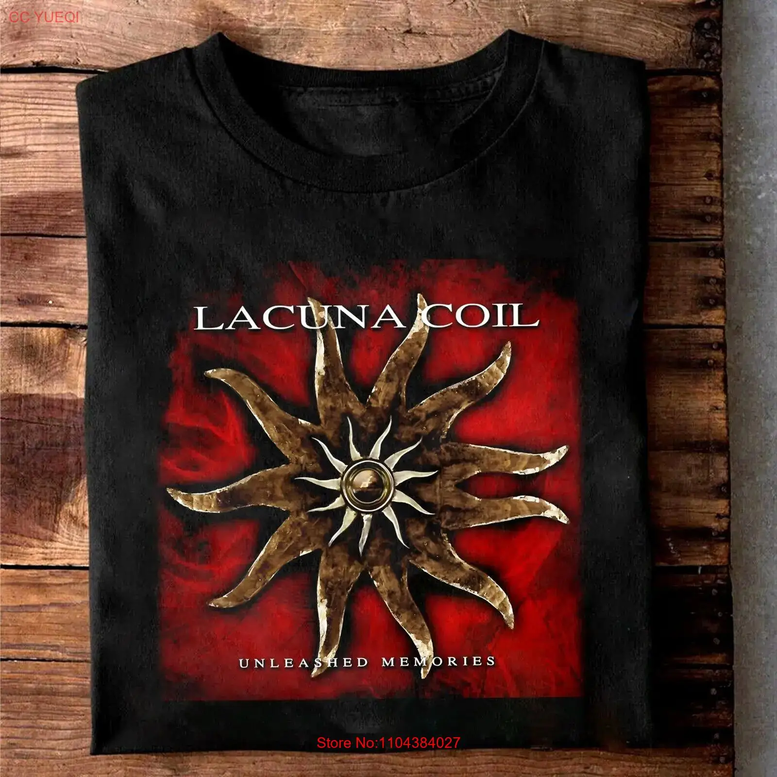 Hot Lacuna Coil Unleashed Memories Album New Men S-234XL T-Shirt P322 long sleeves