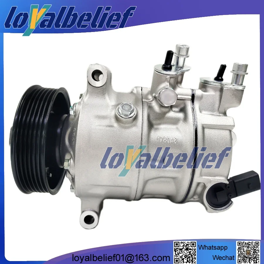 AC Compressor For AUDI q3 VW Golf 5 6 Touran Passat 3C Tiguan Scirocco Caddy Odtavia 5Q0820803J 5N0820803 5N0820803C 5N0820803A