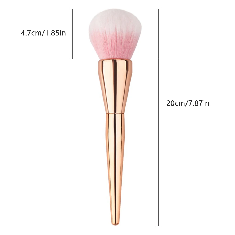 Large Foundation Brush for Pressed Powder Fluffy Kabuki Makeup Brushes Blending Liquid Cream and Flawless Contour Face Brush