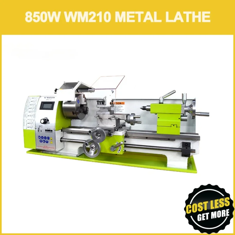 

YYHCNU210V 210*400mm Capacity 750W Brushless Motor MT5 Spindle Mini Metal Lathe Machine